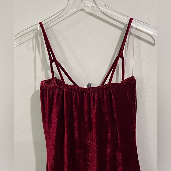 GoJane Velvet Bodycon Dress Size Medium - Picture 5 of 7